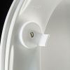 Pressalit Dania non contact R38000-D92999 toiletzitting met deksel wit