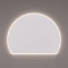 Hipp Design SPV SL 160 spiegel sun-line met directe en indirecte LED verlichting rondom, diameter 160 en 140B x 119H cm
