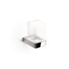 Inda Indissima A88100GB21 bekerhouder geborsteld goud/ gesatineerd glas