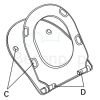Villeroy en Boch Subway 2.0 Slimseat 9M78S1R2 toiletzitting met deksel wit (Star White CeramicPlus) *niet meer leverbaar*