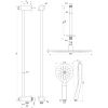 Brauer Edition 5-GG-039 thermostatische inbouw regendouche SET 24 goud geborsteld PVD