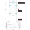 Brauer Edition 5-NG-028 thermostatische inbouw regendouche SET 07 RVS geborsteld PVD