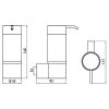 Emco System 2 352100100 zeepdispenser wandmodel chroom (OUTLET)