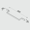 Geesa AIM 9184070250 wandhanddoekhouder 50cm chroom