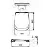 Ideal Standard Ventuno T663801 WC-Sitz mit Deckel weiß