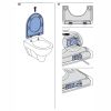 Geberit Renova 573025000 toiletzitting met deksel wit