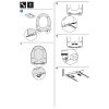 Geberit 300 Comfort Square S8H51103000G toiletzitting met deksel wit *niet meer leverbaar*