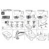 Laufen Pro Liberty 8989513000001 toilet seat without lid white
