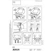 Pressalit Dania R43000 toiletzitting 50mm verhoogd met deksel met spatscherm wit