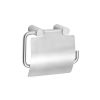Pressalit Choice Q30220 toiletrolhouder met klep geborsteld staal