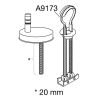 Pressalit Comfort D2 1050011-DK3999 toiletzitting met deksel wit polygiene