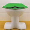 Sphinx 300 Kids Turtle S8H51111450 toiletzitting (kinderzitting) met deksel groen *niet meer leverbaar*