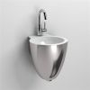Clou Flush 6 CL0314060 ceramic fountain 27cm white/platinum