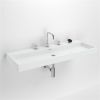 Clou Wash Me CL0201038 washbasin 110x42cm ceramic white