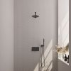 Brauer Edition 5-GM-160 thermostatische inbouw regendouche met drukknoppen SET 49 gunmetal geborsteld PVD