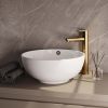 Brauer Edition 5-GG-002-HD3 raised body basin mixer model C gold brushed PVD