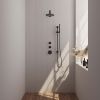 Brauer Edition 5-S-032 thermostatische inbouw regendouche SET 13 mat zwart