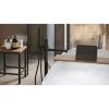 Looox Bath Collection WBSHELF69MW badplank 69 cm massief eiken old grey met inzet mat wit