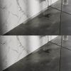 Brauer DR-MRFW90NG douchegoot met multifunctioneel rooster en flens voor wandmontage 7 x 90cm RVS geborsteld