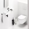 Clou Kaldur CL060509921 set for (New)Flush / First washbasins - washbasin tap (right version), siphon and drain plug, matt black