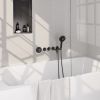 Brauer Carving 5-GM-094 thermostatic concealed bath mixer SET 02 gunmetal brushed PVD
