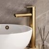 Brauer Edition 5-GG-002-HD3 raised body basin mixer model C gold brushed PVD