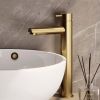 Brauer Edition 5-GG-002-HD5 raised body basin mixer model B gold brushed PVD