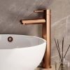 Brauer Edition 5-GK-002 raised body basin mixer model A copper brushed PVD