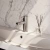 Brauer Edition 5-NG-001-HD1 low body basin mixer model E stainless steel brushed PVD
