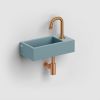 Clou Kaldur CL060500483R standing basin tap (right version) brushed bronze PVD