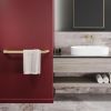 Geesa Shift Gold Brushed 919907-07-60 handdoekrek geborsteld goud
