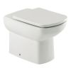 Roca Senso A801512004 toilet seat with lid white