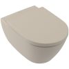 Villeroy en Boch Subway 3.0 8M42S1AM toiletzitting met deksel almond