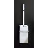 Decor Walther 0840800 DW 6203 toiletborstelgarnituur wand porselein wit/ chroom