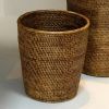 Decor Walther Basket 0922492 BASKET PK afvalbak rotan donker gekleurd