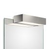 Decor Walther 0419834 BOX 1-25 N LED spiegellamp dimbaar 25x10cm geborsteld nikkel