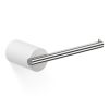 Decor Walther 0974855 Stone TPH toiletrolhouder wit/ RVS geborsteld