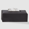 Decor Walther Nappa 0938090 NAPPA KB tissuehouder echt leer zwartbruin