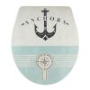 Diaqua Nancy 31171357 toiletzitting met deksel shiny motief Anchor