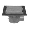 Easy Drain Aqua Plus Quattro Tegel AQUA+20X20MSIT doucheput 20x20cm zijuitloop