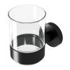 Geesa Nemox Black 91650206 glashouder mat zwart