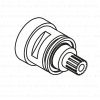 HSK Shower & Co! E98546-KT23 (155206) kartouche 2-weg omstelling ter vervanging