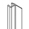 HSK Exklusiv E85065 afdichtingsprofiel verticaal, 200cm, 6mm *niet meer leverbaar*