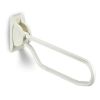 Handicare (Linido) LI2603350102 opklapbare toiletbeugel 530 mm staal gecoat wit