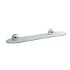 Inda Colorella A23070CR01 planchet 60cm transparant glas/ chroom
