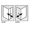 Kermi 2534062 set spatwaterdichtingen 2 x 55cm - 8mm