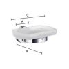 Smedbo Home HS342 zeepschaalhouder mat chroom