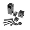 Novellini R801GIANFI-H set onderdelen voor muursteun zwart