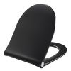 Pressalit Sway D 934001-BL6999 toiletzitting met deksel zwart