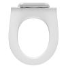 Pressalit Projecta Solid Pro 1003011-DG4925 toiletzitting zonder deksel wit polygiene